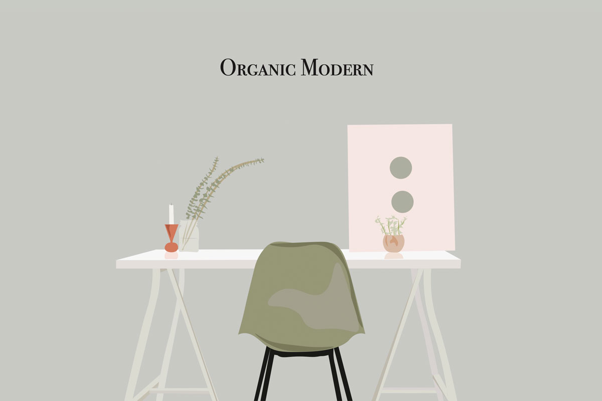 How to Decorate: Organic Modern Style