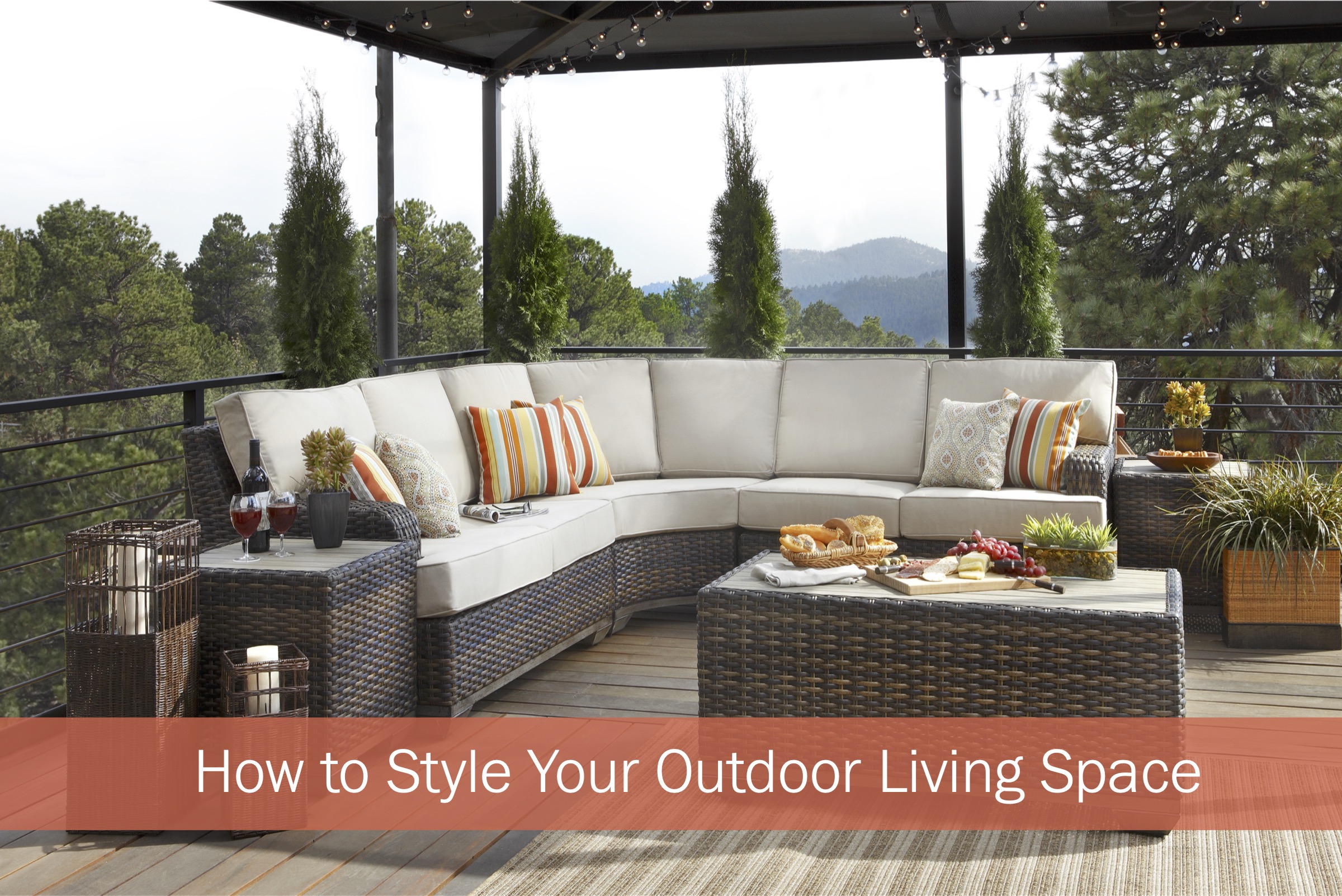 How to Style Your Outdoor Living Space