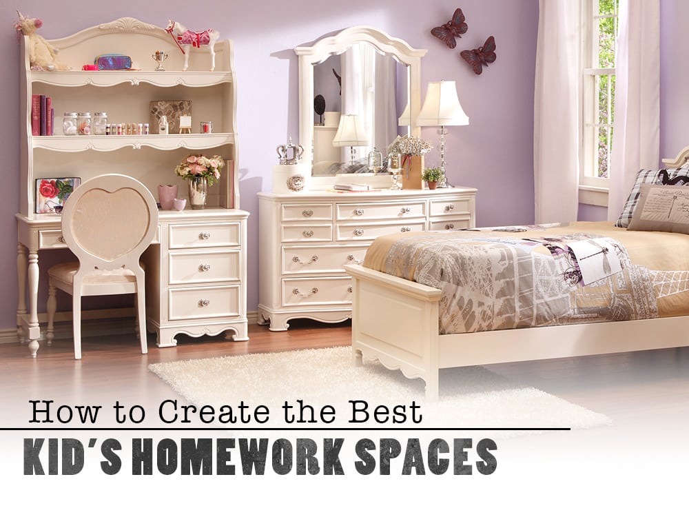How to Create the Best Kid's Homework Space