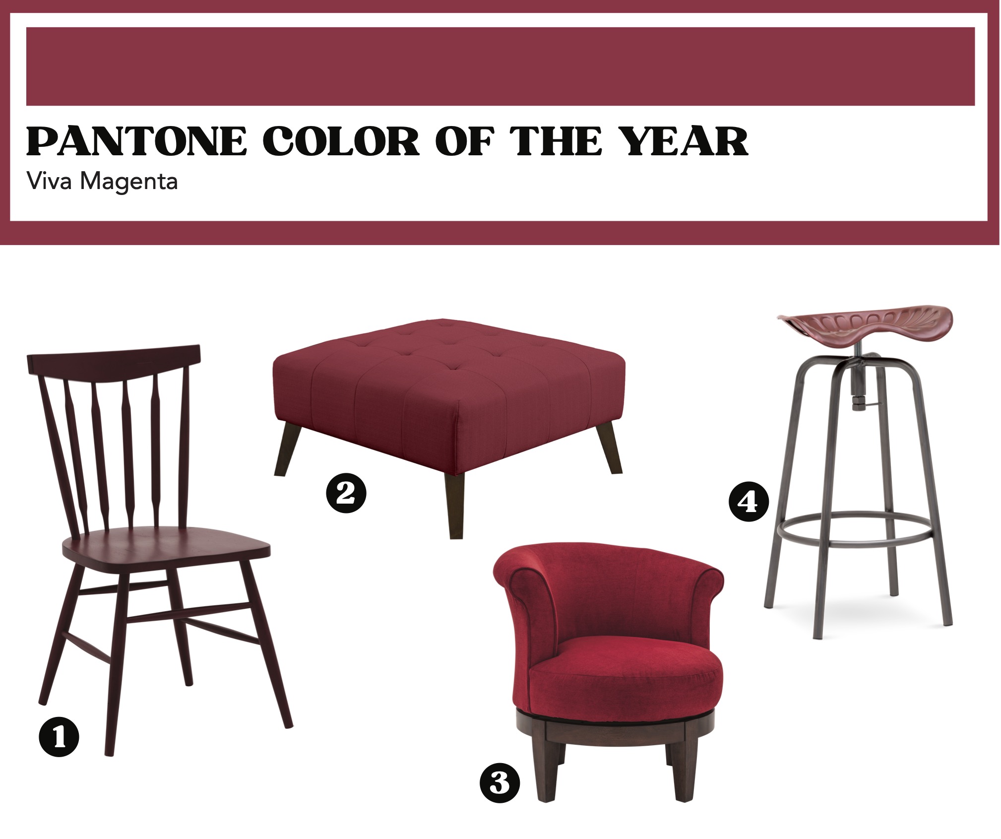 Why Is Viva Magenta Pantone's Color of the Year 2023? - TIMBER TO TABLE