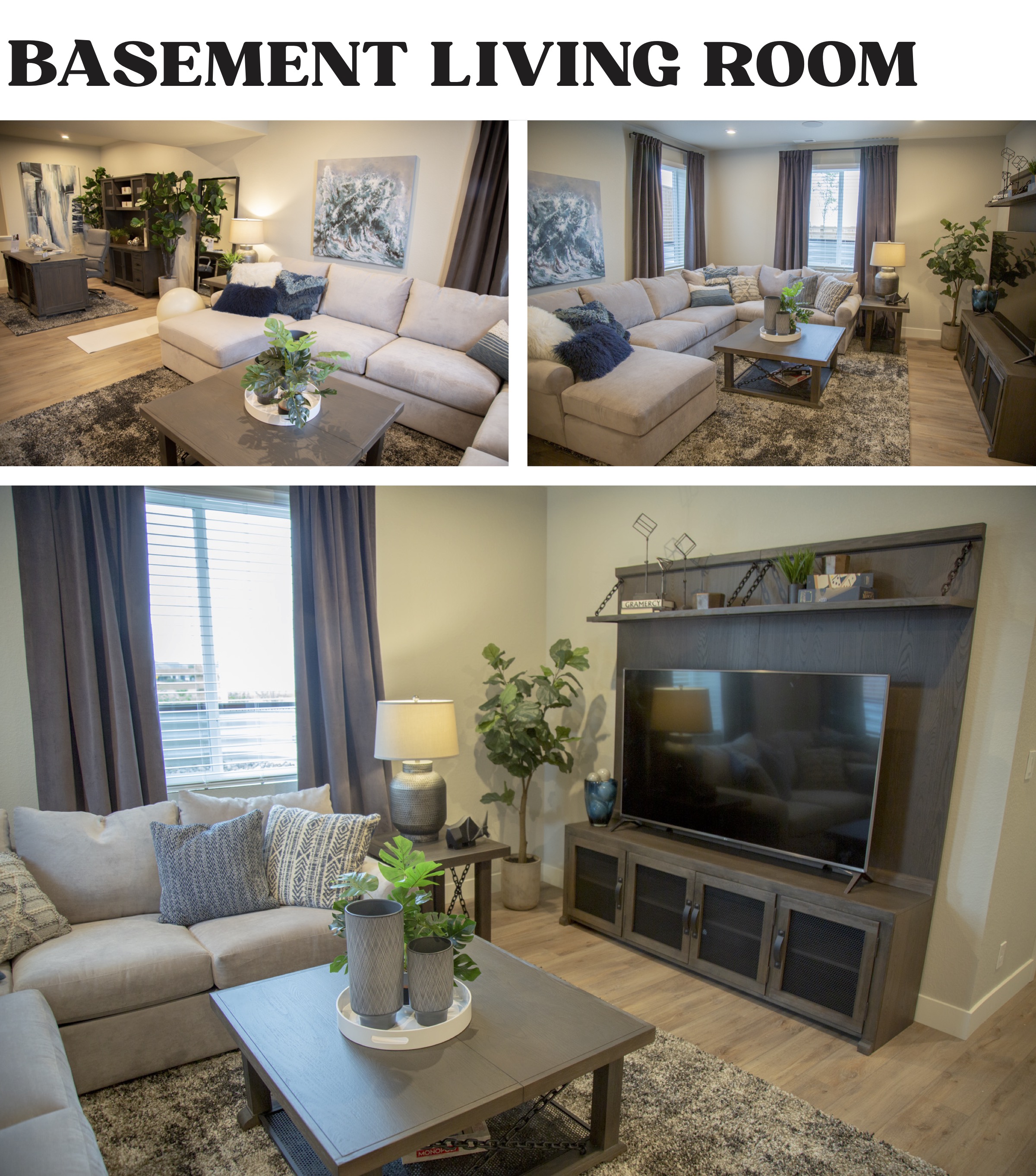Basement Living Room Design St. Jude Home Denver 2023
