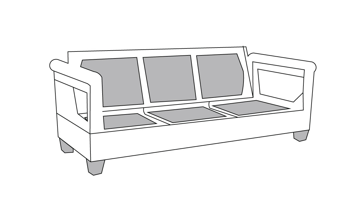 Sofa frame graphic