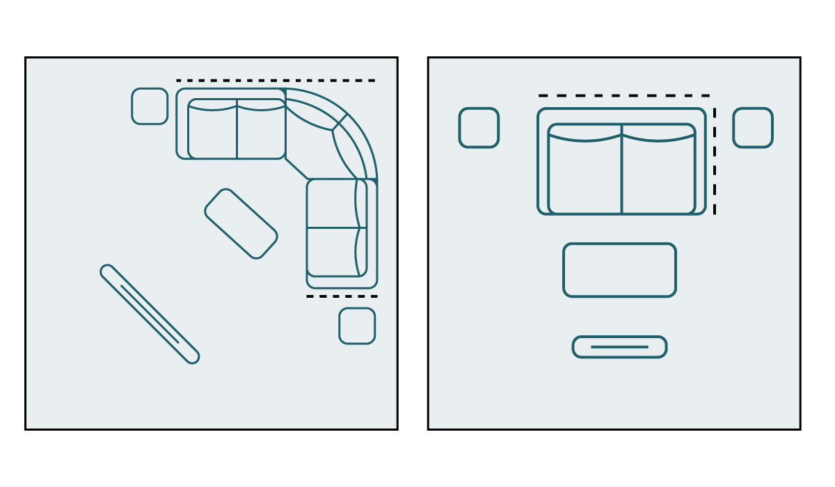 Sofa Arrangements in Room