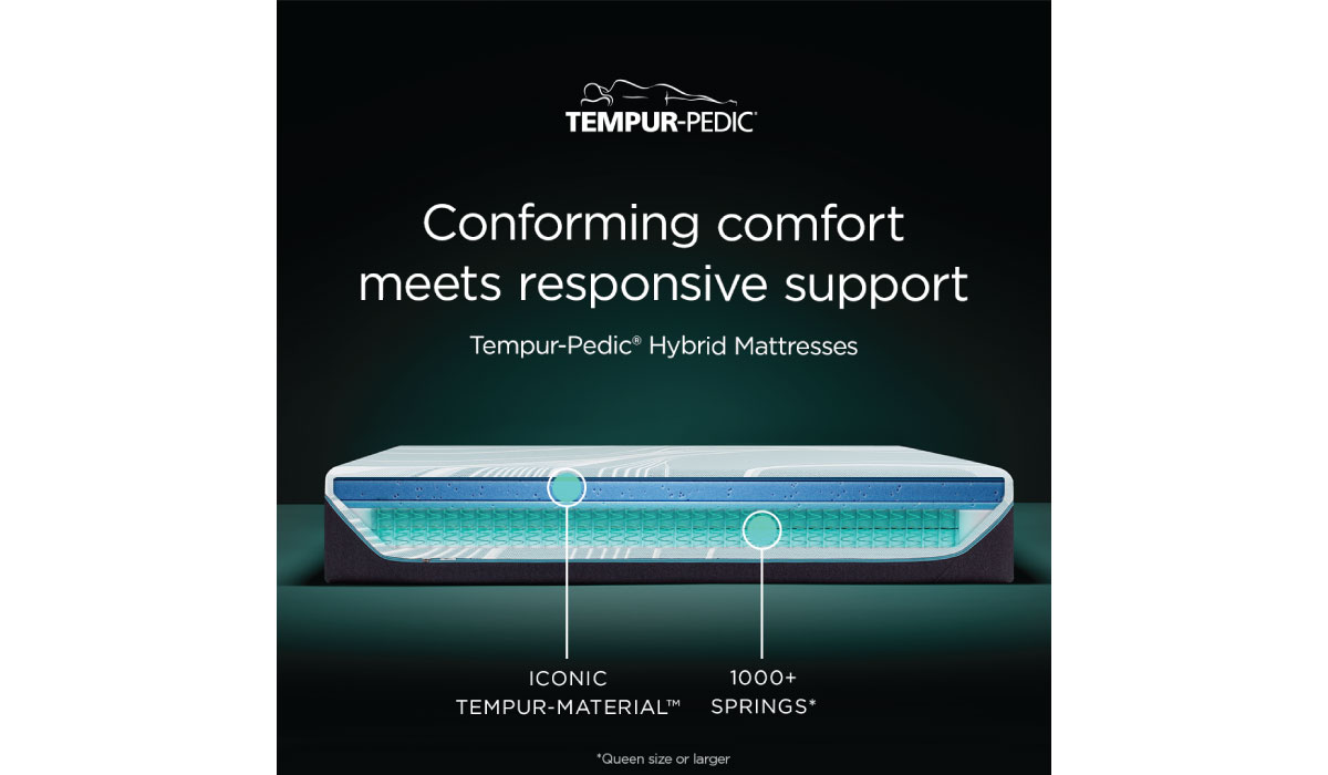 Conforming comfort meets responsive support. 