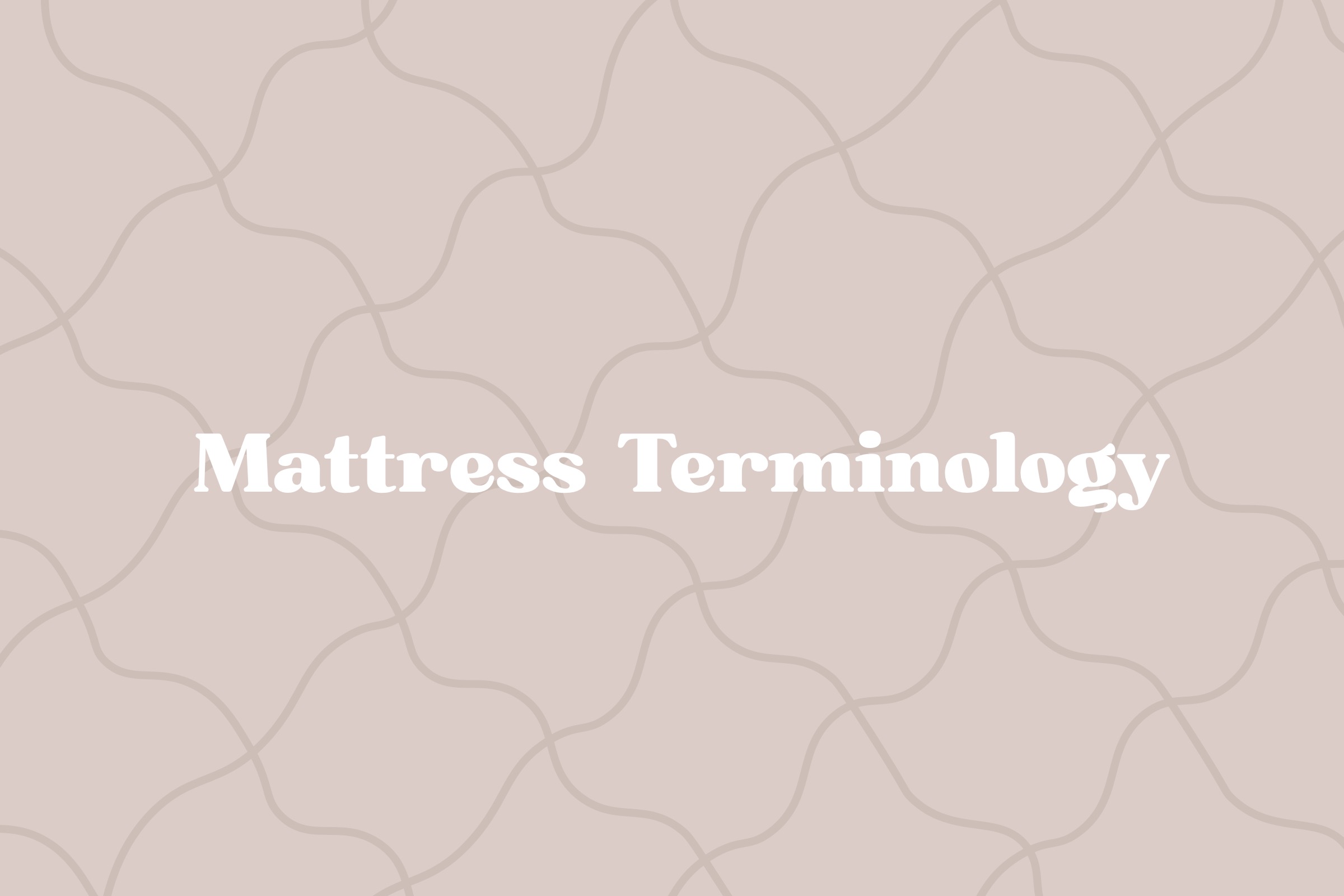 Mattress Terminology Featured Image