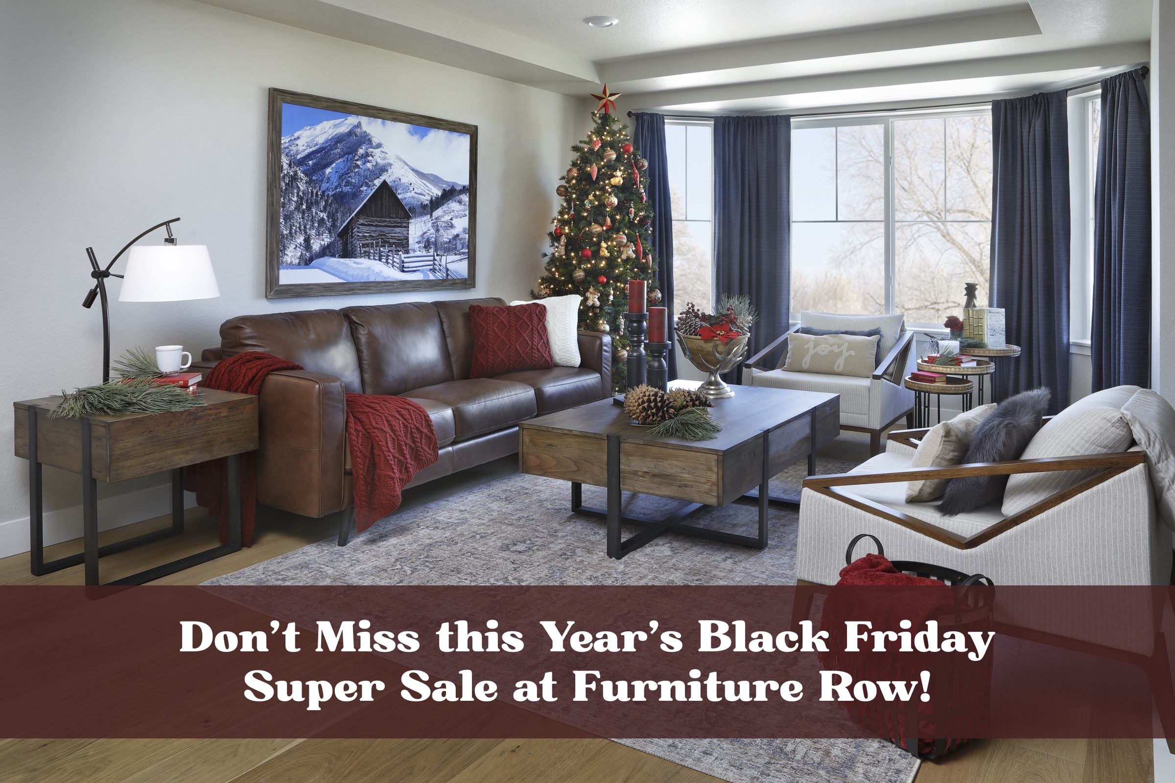 Don’t Miss this Year’s Black Friday Super Sale at Furniture Row!